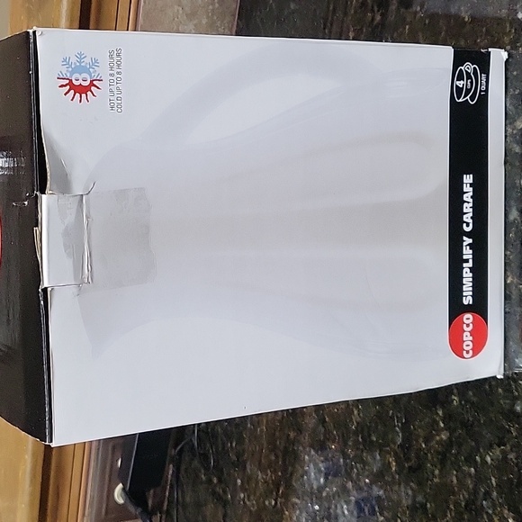 Copco Simplify 1 Quart Carafe Thermal Coffee Tea - Picture 12 of 12